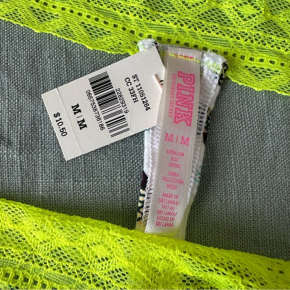 Vintage Victoria’s Secret Pink Extra Low Rise Thong Panty - Picture 4 of 4